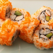 sushi salmon masago